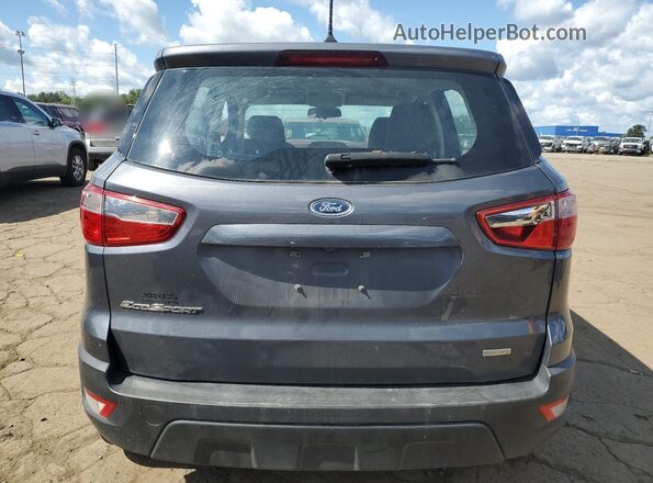 MAJ3P1RE2JC243456 2018 FORD ECOSPORT Gray 