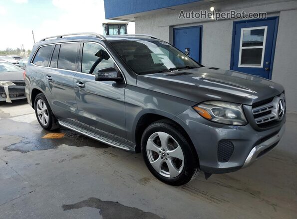 4JGDF6EE0HA904472 2017 MERCEDES-BENZ GLS-CLASS Серый Вид спереди