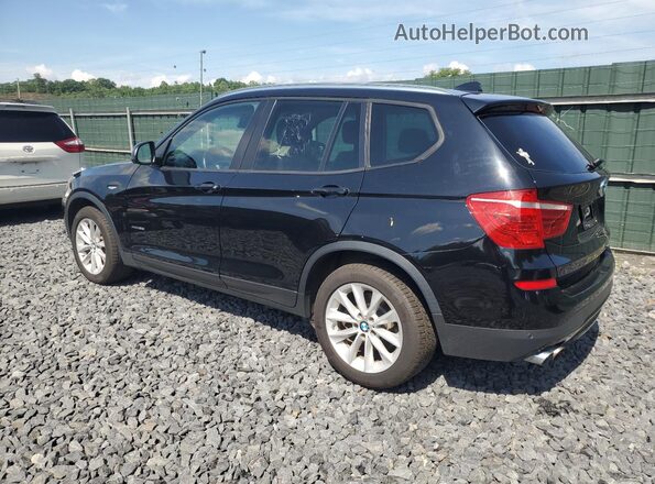 5UXWX9C59G0D82557 2016 BMW X3 Black Задня права чверть