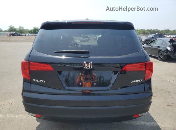 5FNYF6H34JB049403 2018 HONDA PILOT Black 