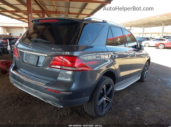 4JGDA0EB4GA674550 2016 MERCEDES-BENZ GLE 300D Gray Задня права чверть