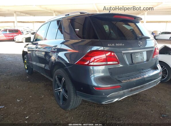 4JGDA0EB4GA674550 2016 MERCEDES-BENZ GLE 300D Gray Задня ліва чверть