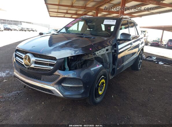 4JGDA0EB4GA674550 2016 MERCEDES-BENZ GLE 300D Gray Передня ліва чверть
