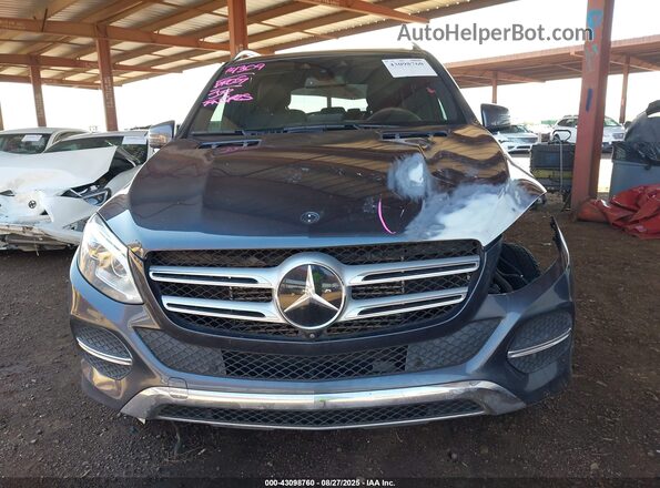 4JGDA0EB4GA674550 2016 MERCEDES-BENZ GLE 300D Gray Вид задньої частини салону