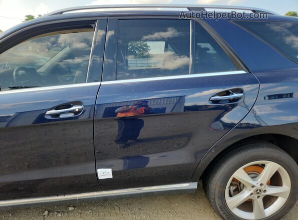 4JGDA5HB3JB071082 2018 MERCEDES-BENZ GLE Синий 