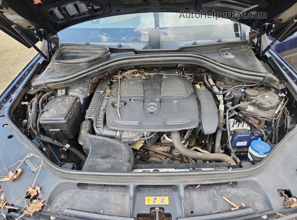 4JGDA5HB3JB071082 2018 MERCEDES-BENZ GLE Синий 
