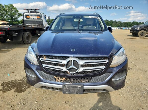 4JGDA5HB3JB071082 2018 MERCEDES-BENZ GLE Синий 