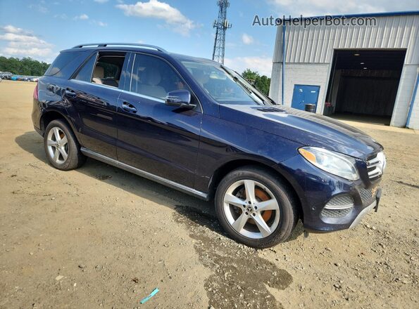 4JGDA5HB3JB071082 2018 MERCEDES-BENZ GLE Синий 