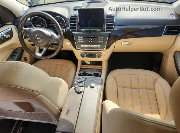 4JGDA5HB3JB071082 2018 MERCEDES-BENZ GLE Синий 