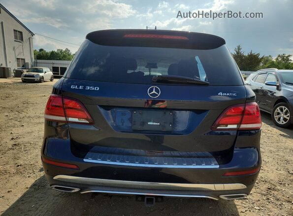 4JGDA5HB3JB071082 2018 MERCEDES-BENZ GLE Синий 