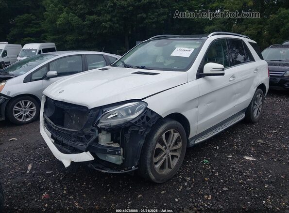 4JGDA5HB4GA637099 2016 MERCEDES-BENZ GLE 350 White 