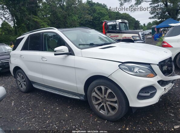 4JGDA5HB4GA637099 2016 MERCEDES-BENZ GLE 350 White 