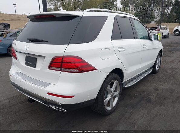 4JGDA5JB4HA962802 2017 MERCEDES-BENZ GLE 350 White 
