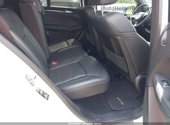 4JGDA6EB8JB114583 2018 MERCEDES-BENZ AMG GLE 43 White VIN კოდის სტიკერის ხედი