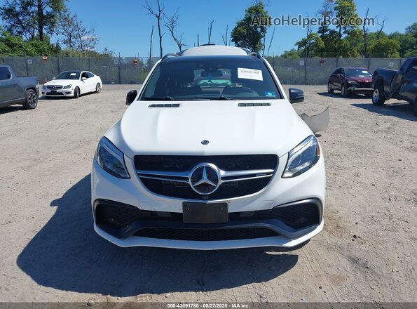 4JGDA7FB3JB102099 2018 MERCEDES-BENZ AMG GLE 63 White Widok zestawu wskaźników