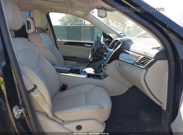 4JGDF2EE4GA700491 2016 MERCEDES-BENZ GL 350 BLUETEC Black Front interior view