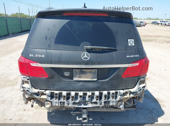 4JGDF2EE4GA700491 2016 MERCEDES-BENZ GL 350 BLUETEC Black Front view