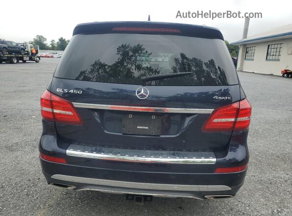 4JGDF6EE3JB065921 2018 MERCEDES-BENZ GLS Blue 