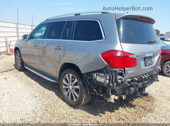 4JGDF6EE5GA681134 2016 MERCEDES-BENZ GL 450 Серый Задняя левая четверть