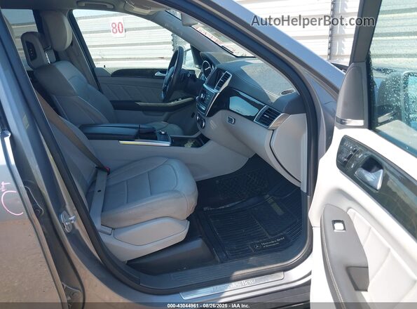 4JGDF6EE5GA681134 2016 MERCEDES-BENZ GL 450 Серый Вид салона спереди