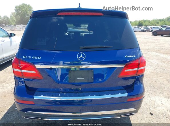 4JGDF6EE6HA834847 2017 MERCEDES-BENZ GLS 450 Blue 