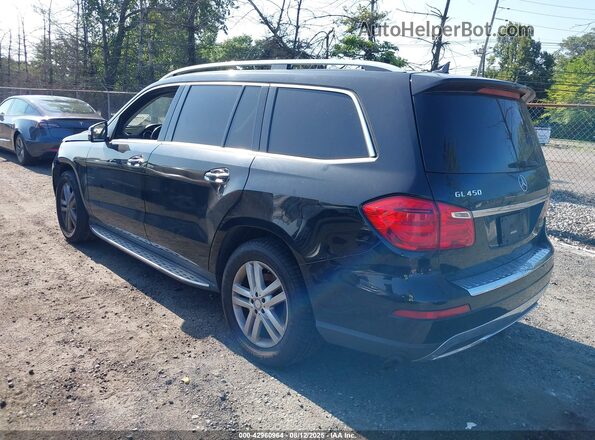 4JGDF6EEXGA626887 2016 MERCEDES-BENZ GL 450 Black Rear left