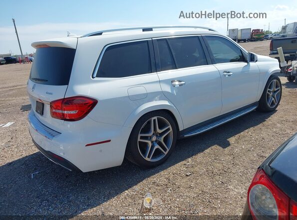4JGDF7DE3HA773643 2017 MERCEDES-BENZ GLS 550 Белый Задняя правая четверть