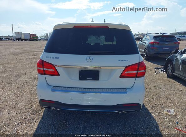 4JGDF7DE3HA773643 2017 MERCEDES-BENZ GLS 550 Белый 