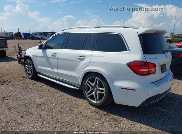 4JGDF7DE3HA773643 2017 MERCEDES-BENZ GLS 550 Белый Задняя левая четверть