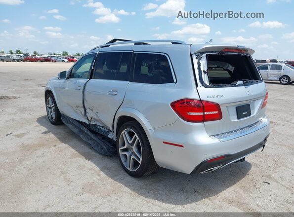 4JGDF7DE6KB224004 2019 MERCEDES-BENZ GLS 550 Silver Rear left