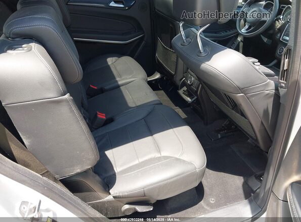 4JGDF7DE6KB224004 2019 MERCEDES-BENZ GLS 550 Silver VIN sticker view