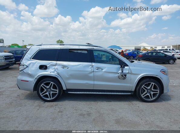 4JGDF7DE6KB224004 2019 MERCEDES-BENZ GLS 550 Silver Instrument cluster view