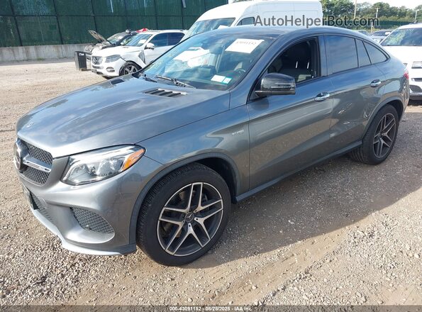 4JGED6EB0KA134393 2019 MERCEDES-BENZ AMG GLE 43 COUPE Gray Передня ліва чверть