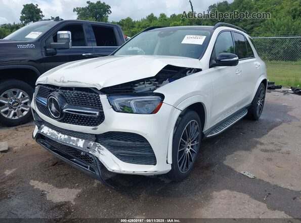 4JGFB4JB0PA914941 2023 MERCEDES-BENZ GLE White წინა მარცხენა ხედი სამი მეოთხედიდან