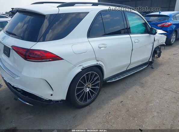 4JGFB4JB4MA483872 2021 MERCEDES-BENZ GLE 350 White Trasero derecho