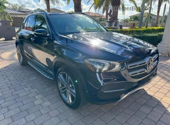 4JGFB4JB5NA765004 2022 MERCEDES-BENZ GLE-CLASS Blue Widok z przodu