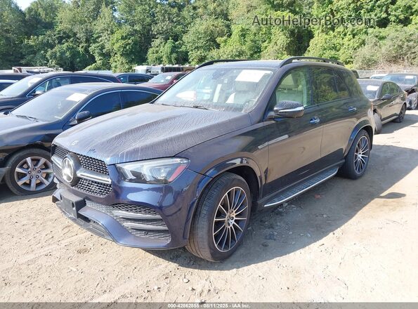 4JGFB4KB7NA615264 2022 MERCEDES-BENZ GLE 350 Blue 