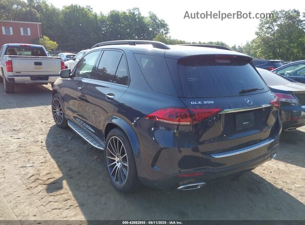 4JGFB4KB7NA615264 2022 MERCEDES-BENZ GLE 350 Blue 