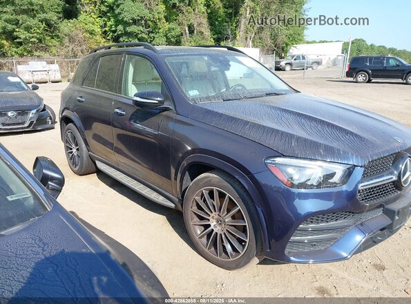 4JGFB4KB7NA615264 2022 MERCEDES-BENZ GLE 350 Blue 