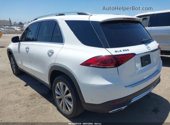 4JGFB4KB9LA052876 2020 MERCEDES-BENZ GLE 350 White Trasero izquierdo