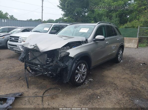 4JGFB5KB5LA025101 2020 MERCEDES-BENZ GLE 450 Серебряный Передняя левая четверть