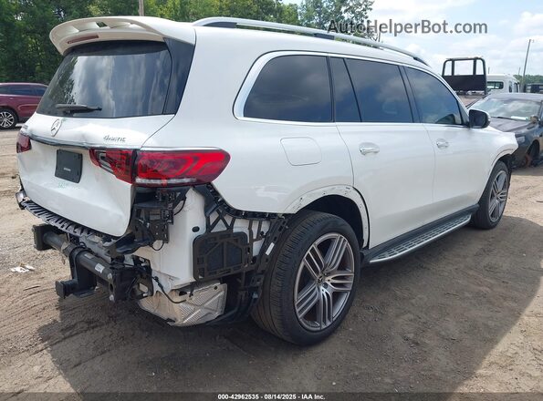 4JGFF5KE6MA481575 2021 MERCEDES-BENZ GLS 450 White Rear right