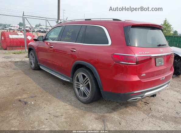 4JGFF5KE7MA472013 2021 MERCEDES-BENZ GLS Красный Задняя левая четверть