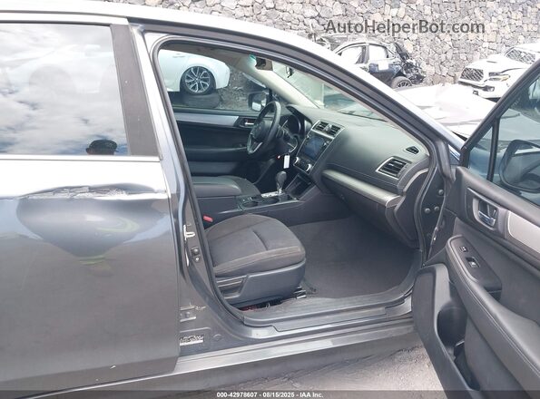 4S3BNAC63J3005077 2018 SUBARU LEGACY Gray წინა სალონის ხედი