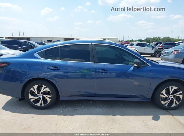 4S3BWAB64L3024898 2020 SUBARU LEGACY Blue უკანა სალონის ხედი