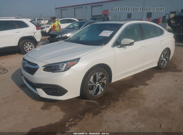 4S3BWAF60N3011997 2022 SUBARU LEGACY White Առջևի ձախ երեք քառորդ տեսարան