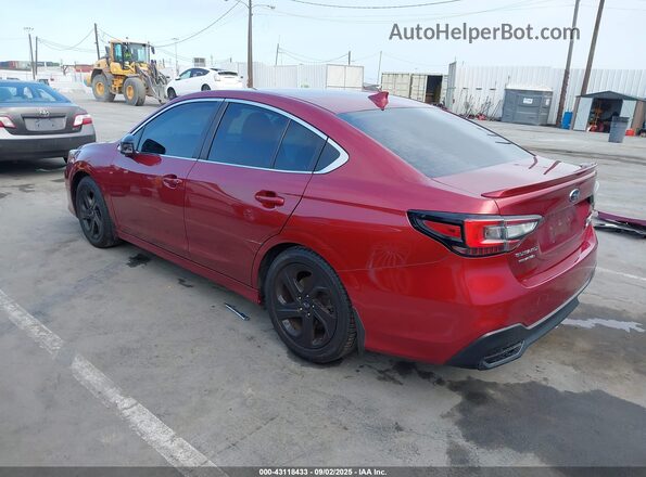 4S3BWAF62L3012663 2020 SUBARU LEGACY Burgundy 