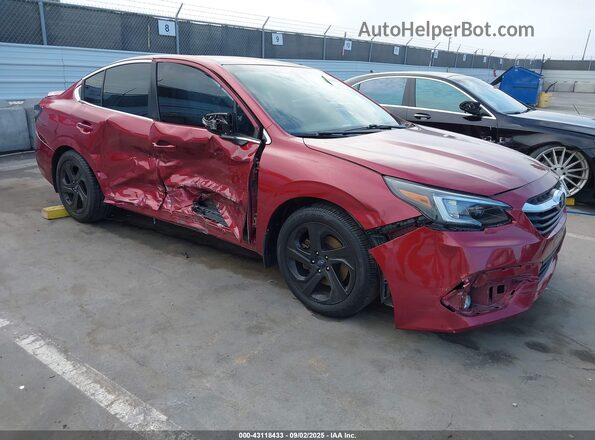 4S3BWAF62L3012663 2020 SUBARU LEGACY Burgundy 