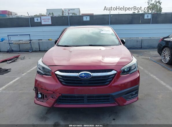 4S3BWAF62L3012663 2020 SUBARU LEGACY Burgundy 