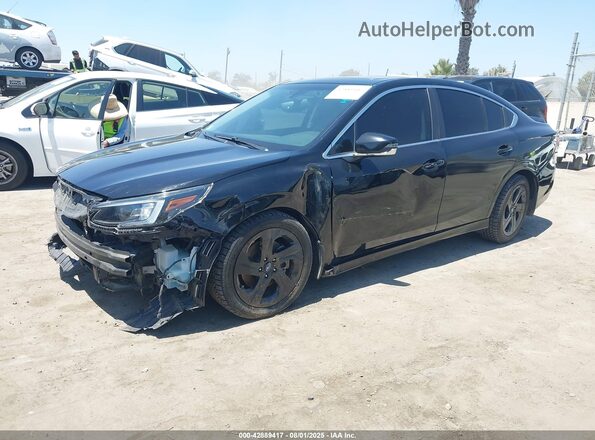 4S3BWAG61L3023748 2020 SUBARU LEGACY Черный Передняя левая четверть